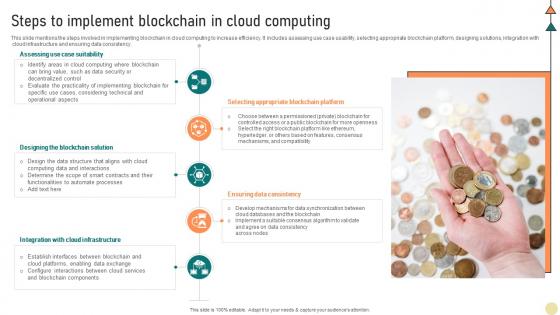 Visionary Guide To Blockchain Steps To Implement Blockchain In Cloud Computing BCT SS V
