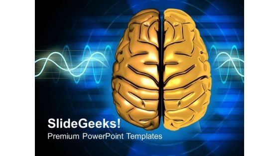 Visualization Of Human Brain PowerPoint Templates Ppt Backgrounds For Slides 0513