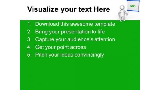 Visualization Of Seo Concept PowerPoint Templates Ppt Backgrounds For Slides 0713