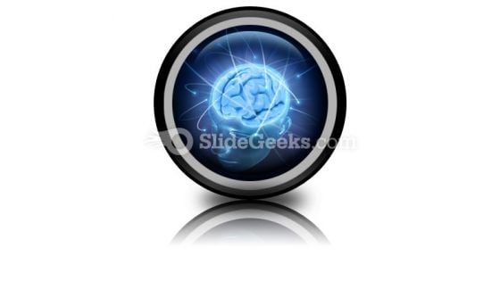 Vivid Brain PowerPoint Icon Cc Vivid Brain PowerPoint Icon Cc