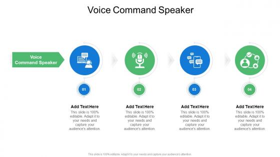 Voice Command Speaker In Powerpoint And Google Slides Cpb