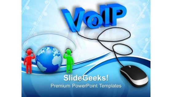 Volp With Mouse PowerPoint Templates And PowerPoint Themes 0912