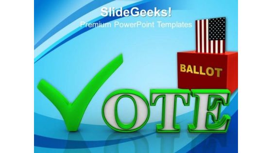 Vote Americana PowerPoint Templates And PowerPoint Themes 0912