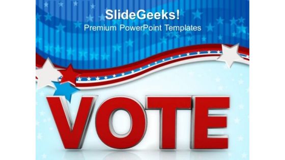 Vote Government Power PowerPoint Templates And PowerPoint Themes 1012