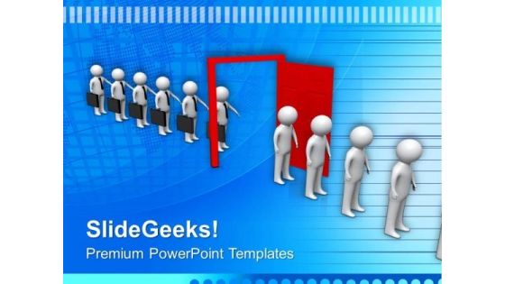 Wait For Your Turn PowerPoint Templates Ppt Backgrounds For Slides 0513