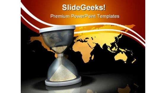 Waiting On The World Business PowerPoint Themes And PowerPoint Slides 0711