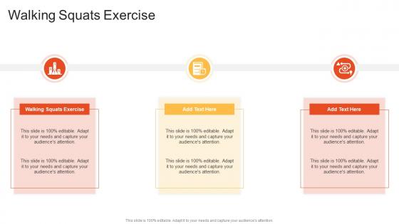 Walking Squats Exercise In Powerpoint And Google Slides Cpb