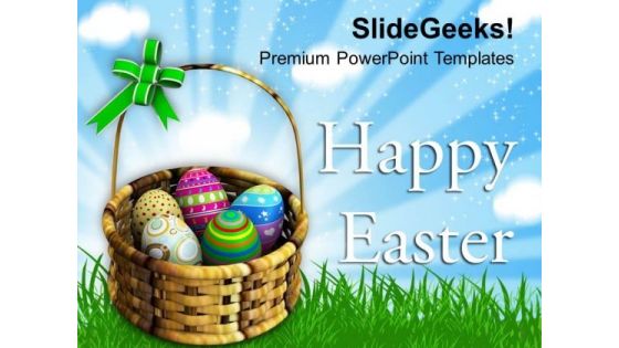 Warm Wishes Of Happy Easter PowerPoint Templates Ppt Backgrounds For Slides 0313