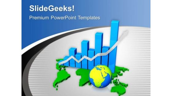 Watch Global Business Growth Rate PowerPoint Templates Ppt Backgrounds For Slides 0513