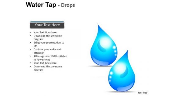 Water Droplets PowerPoint Slides And Ppt Diagram Templates