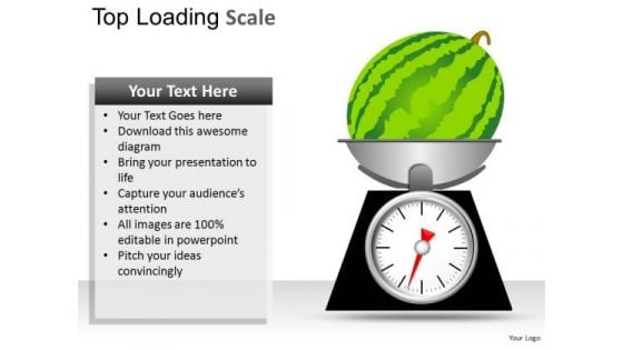 Water Mellon Scale PowerPoint Slides And Ppt Diagram Templates