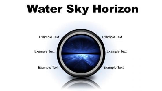 Water Sky Horizon Abstract PowerPoint Presentation Slides Cc