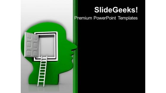 Way To Human Mind PowerPoint Templates Ppt Backgrounds For Slides 0713