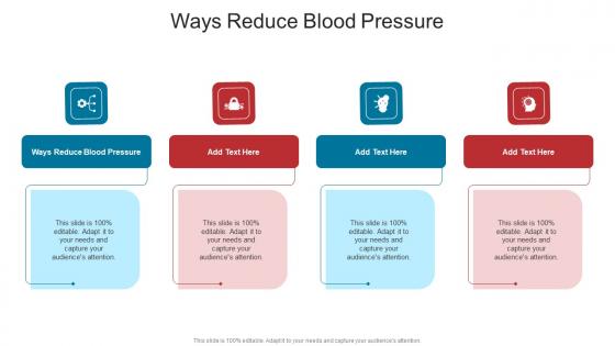 Ways Reduce Blood Pressure In Powerpoint And Google Slides Cpb
