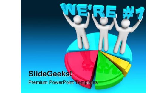 We Are Number One Business PowerPoint Backgrounds And Templates 0111 We Are Number One Business PowerPoint Backgrounds And Templates 0111