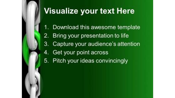 Weak Link Leadership PowerPoint Templates And PowerPoint Themes 0512