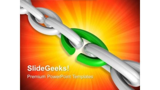 Weakest Link Chain Business PowerPoint Templates And PowerPoint Themes 0312 Weakest Link Chain Business PowerPoint Templates And PowerPoint Themes 0312