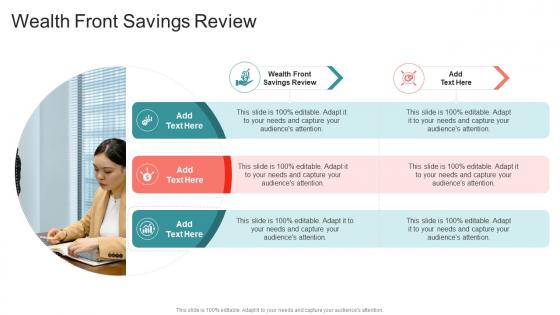 Wealth Front Savings Review In Powerpoint And Google Slides Cpb