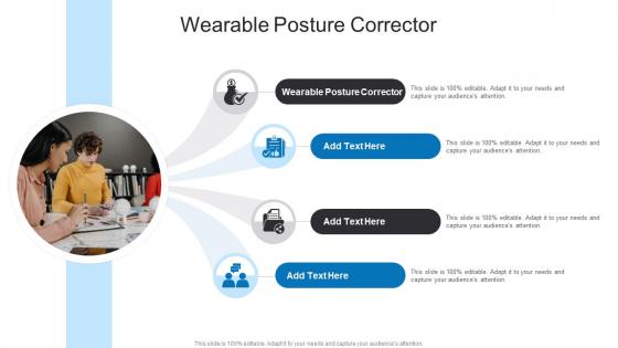 Wearable Posture Corrector In Powerpoint And Google Slides Cpb