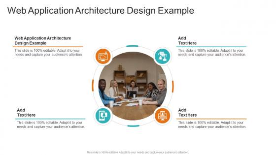 Web Application Architecture Design Example In Powerpoint And Google Slides Cpb