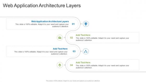 Web Application Architecture Layers In Powerpoint And Google Slides Cpb