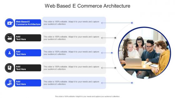 Web Based E Commerce Architecture In Powerpoint And Google Slides Cpb