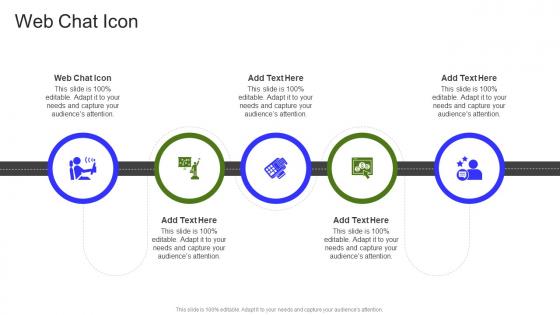 Web Chat Icon In Powerpoint And Google Slides Cpb