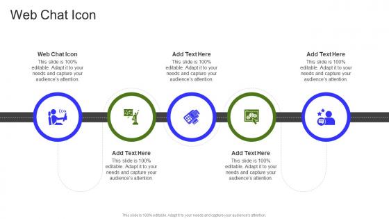 Web Chat Icon In Powerpoint And Google Slides Cpb