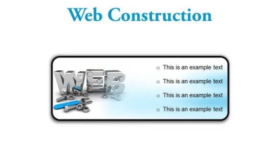 Web Construction Industrial PowerPoint Presentation Slides R