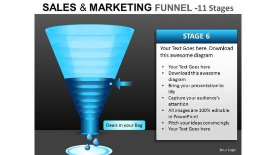 Web Conversion Funnel PowerPoint Slides