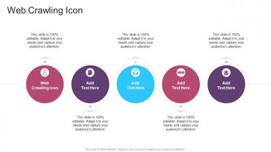 Web Crawling Icon In Powerpoint And Google Slides Cpb