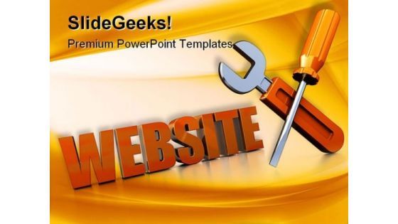 Web Design01 Internet PowerPoint Templates And PowerPoint Backgrounds 0111