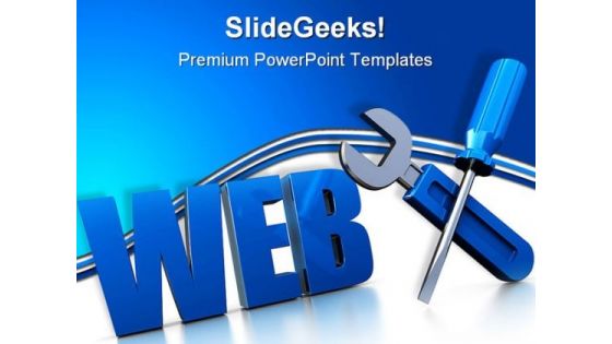 Web Design Internet PowerPoint Templates And PowerPoint Backgrounds 0111