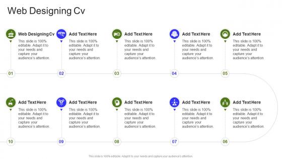 Web Designing Cv In Powerpoint And Google Slides Cpb