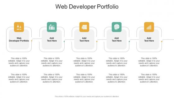 Web Developer Portfolio In Powerpoint And Google Slides Cpb