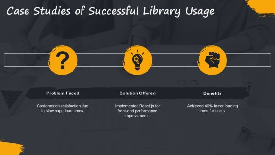 Web Development Libraries Overview PPT Graphics AT Slide27