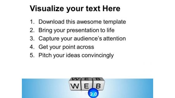 Web Icon Network PowerPoint Templates And PowerPoint Themes 0912