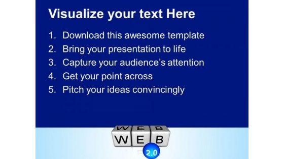 Web Icon Network PowerPoint Templates And PowerPoint Themes 0912