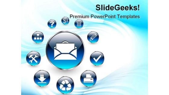 Web Icons Internet PowerPoint Templates And PowerPoint Backgrounds 0811
