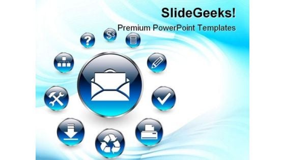 Web Icons Internet PowerPoint Templates And PowerPoint Backgrounds 0811