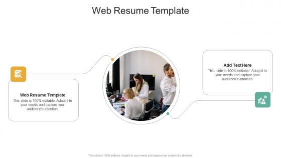 Web Resume Template In Powerpoint And Google Slides Cpb