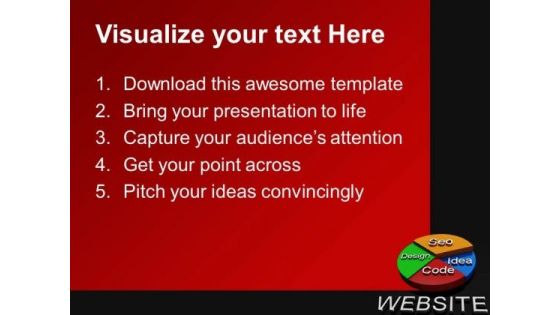 Website Graph Business PowerPoint Templates And PowerPoint Themes 0912