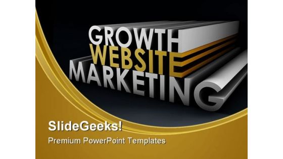 Website Marketing Business PowerPoint Themes And PowerPoint Slides 0411