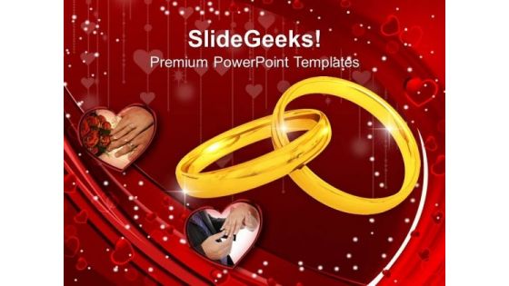 Wedding Ring Youth PowerPoint Templates And PowerPoint Themes 1112