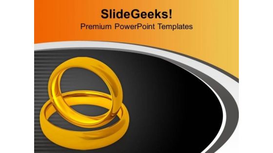 Wedding Rings Are Syymbol Of Love PowerPoint Templates Ppt Backgrounds For Slides 0613 Wedding Rings Are Syymbol Of Love PowerPoint Templates Ppt Backgrounds For Slides 0613