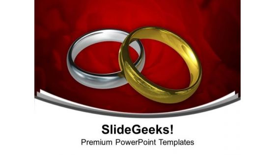 Wedding Rings Youth PowerPoint Templates Ppt Background For Slides 1112