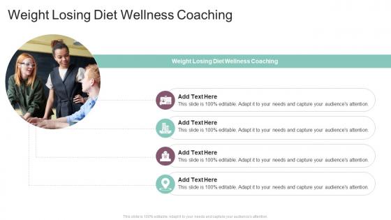 Weight Losing Diet Wellness Coaching In Powerpoint And Google Slides Cpb