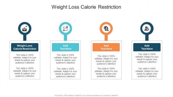 Weight Loss Calorie Restriction In Powerpoint And Google Slides Cpb