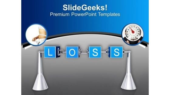 Weight Loss Is A Long Process PowerPoint Templates Ppt Backgrounds For Slides 0513 Weight Loss Is A Long Process PowerPoint Templates Ppt Backgrounds For Slides 0513