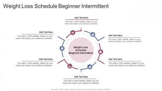 Weight Loss Schedule Beginner Intermittent In Powerpoint And Google Slides Cpb
